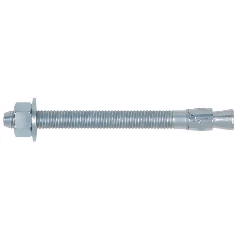 Hillman 371942 1/2 in. D X 5-1/2 in. L Steel Round Head Wedge Anchor 25 pc
