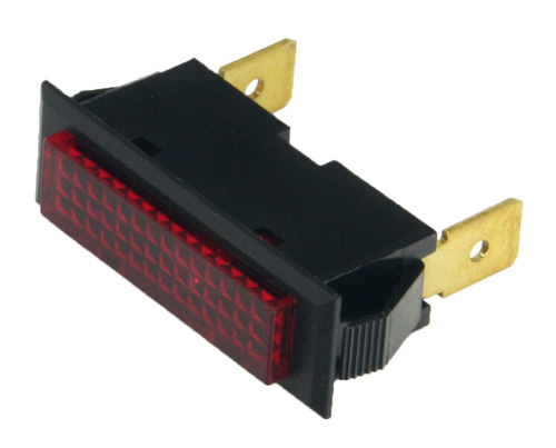 Hustler OEM 712257 M.I.L. Red Indicator Light Fits Hustler Trimstar, FasTrak, X-ONE, X-RIDE, Surfer PRO, Super S, Super SF, Super Z, Super Z HD, Super DZ, Super 88, Super 104.