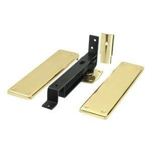 Floor Mounted Adjustable Double Acting Spring Hinges - Multiple Finishes Available