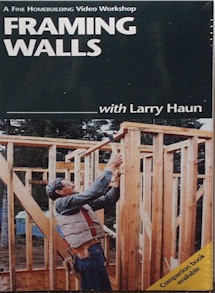 Framing Walls 060073 with Larry Haun (VHS)