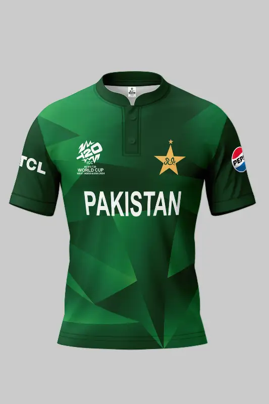 Pakistan Matrix ICC 2024 T20 World Cup – Official Jersey