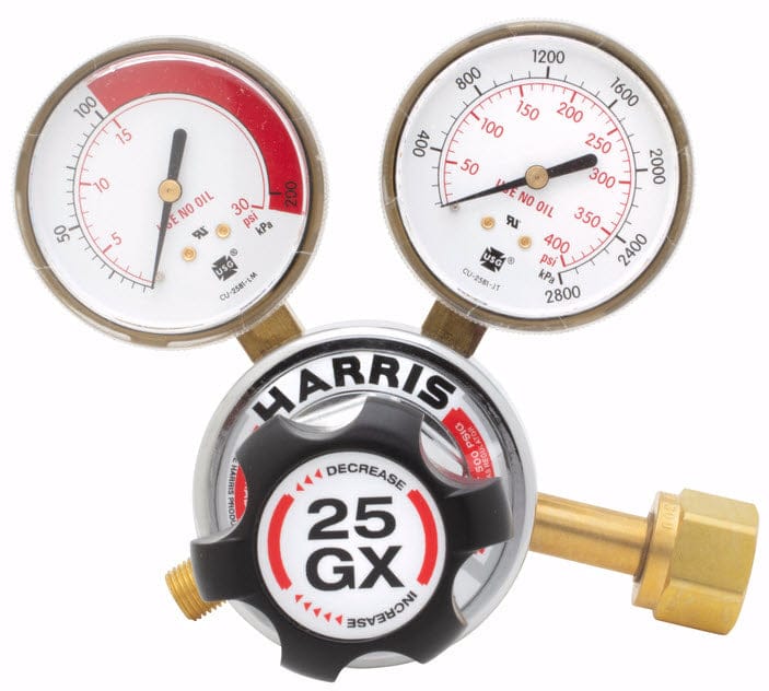 Harris 25GX Acetylene Regulator (CGA 300) 25GX-15-300