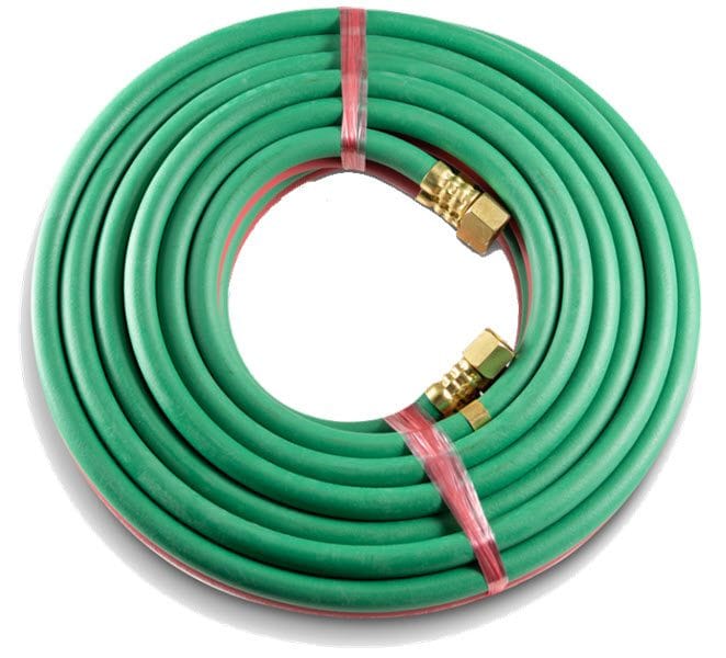 Washington Alloy Twin Welding Hose - 25 ft. 1/4" Grade T BXB