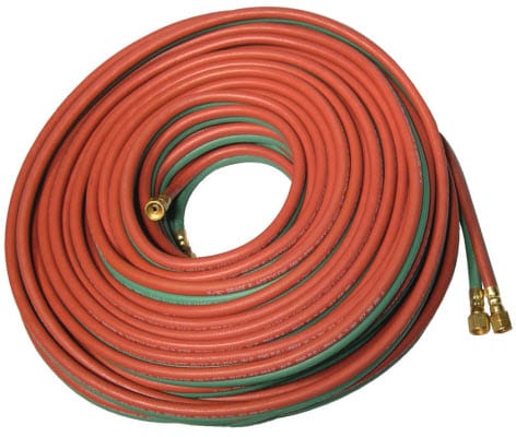 Washington Alloy Twin Welding Hose - 50 ft. 1/4" Grade T BXB