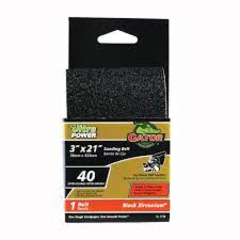 Gator Aluminum Oxide sanding belts 3 X 2140 Grit