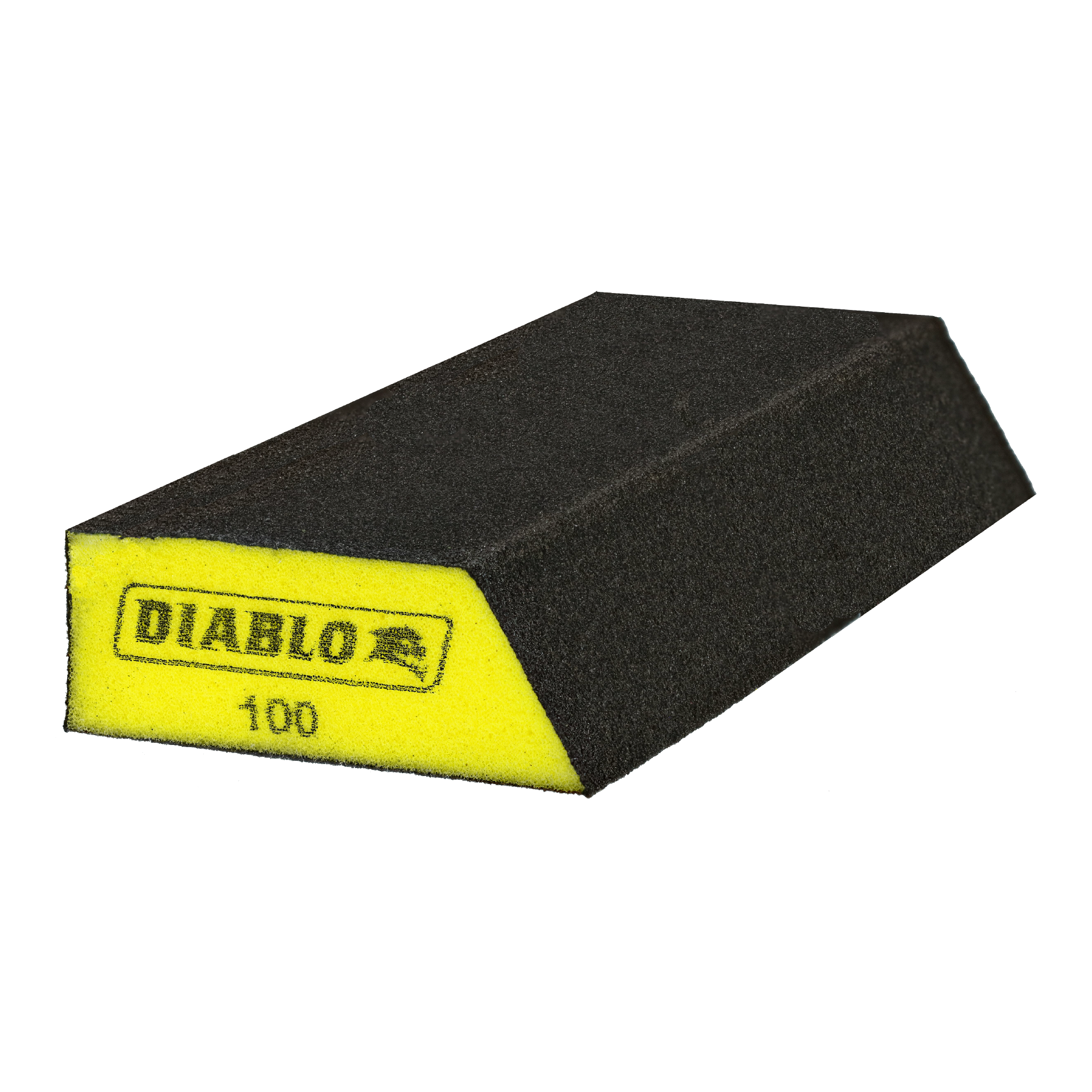 Diablo DFBANGBFIN01G 8" x 3" x 1" 100-Grit Extended Corner Contact Spanding Sponge