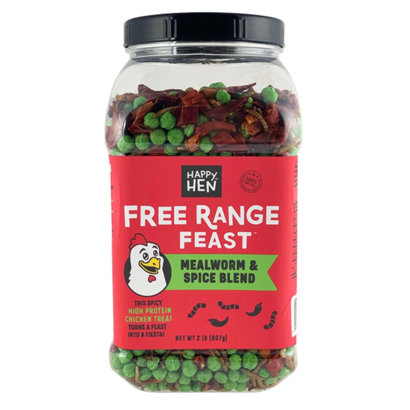 Happy Hen Treats Free Range Feast Mealworm & Spice Blend