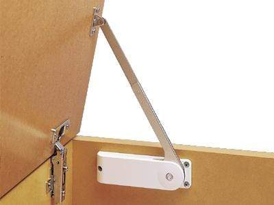 Heavy Duty Soft Down Lid Stay - 70° Opening - Left Position - White - Sold Individually