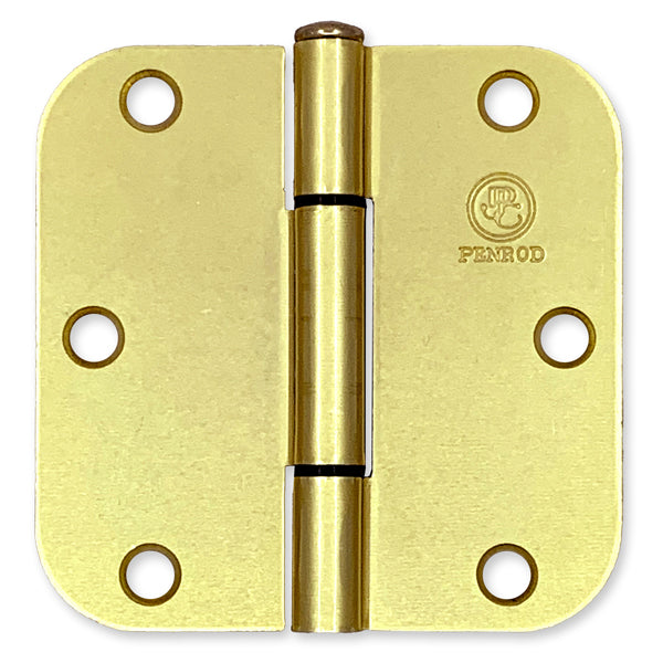 Tri-Glide 3 Knuckle Quiet Hinge- 3 1/2" With 5/8" Radius Corner - Ball Bearing - 3 Pack