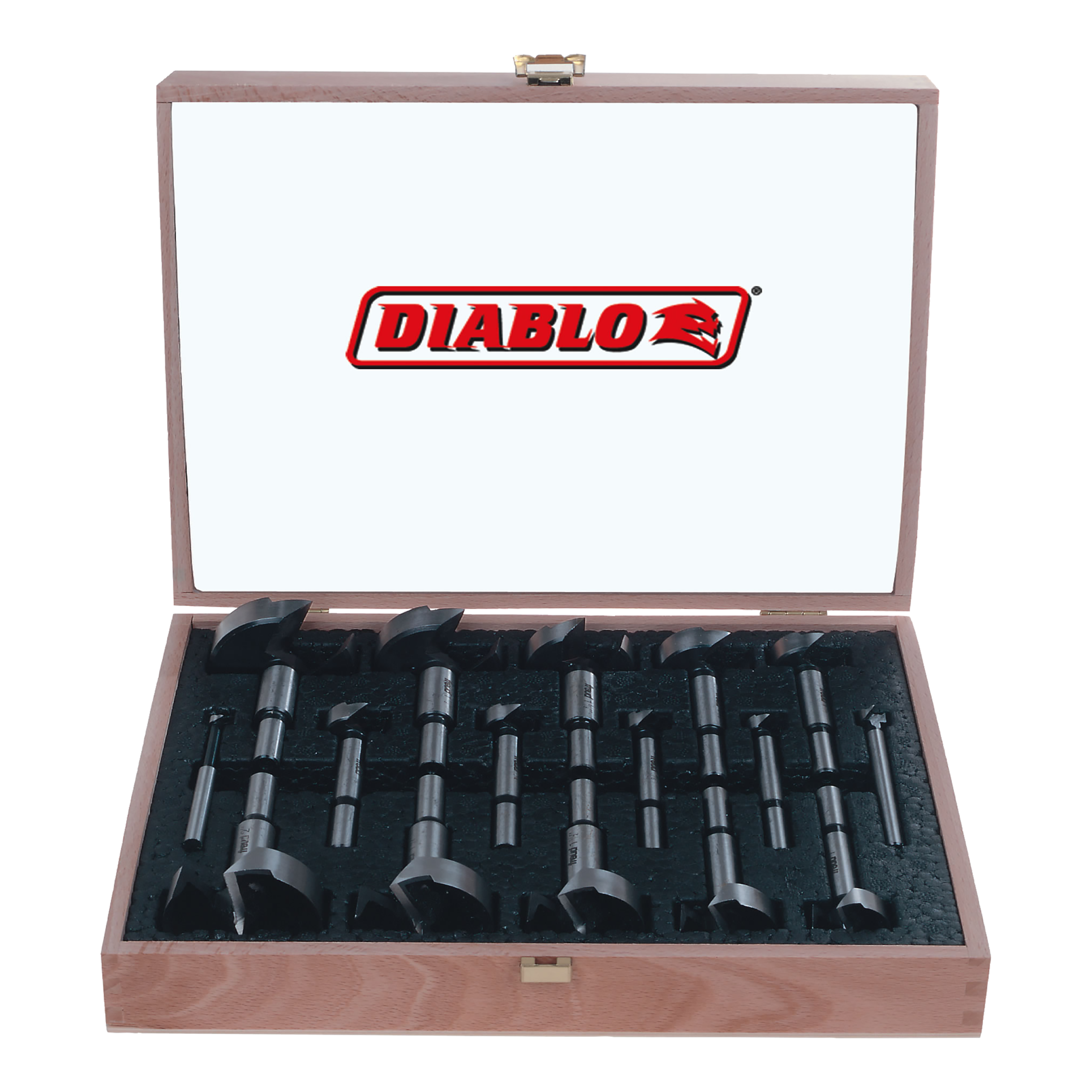 Diablo FB-100 16 pc Forstner Bit Set for Wood (16-Piece)