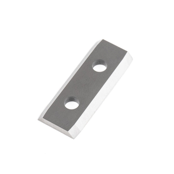 30 x 12 x 2.5 mm - 2-edge - 2 hole - 5 degree bevel corners - Carbide Insert Knife