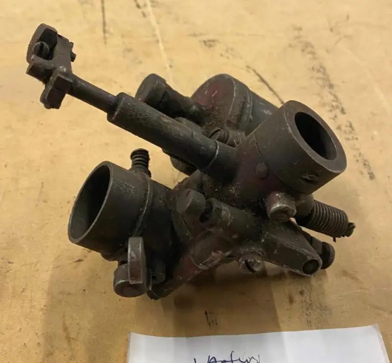 Vtg Vacturi Carb Antique motorcycle Johnson Racing Motor Boat Evinrude OMC Ford