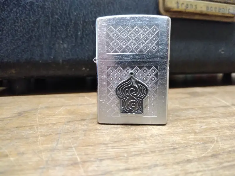 Vtg Unfired 2001 Zippo Camel Rock The Casbah Mosque Dome Cigarette Lighter Minty