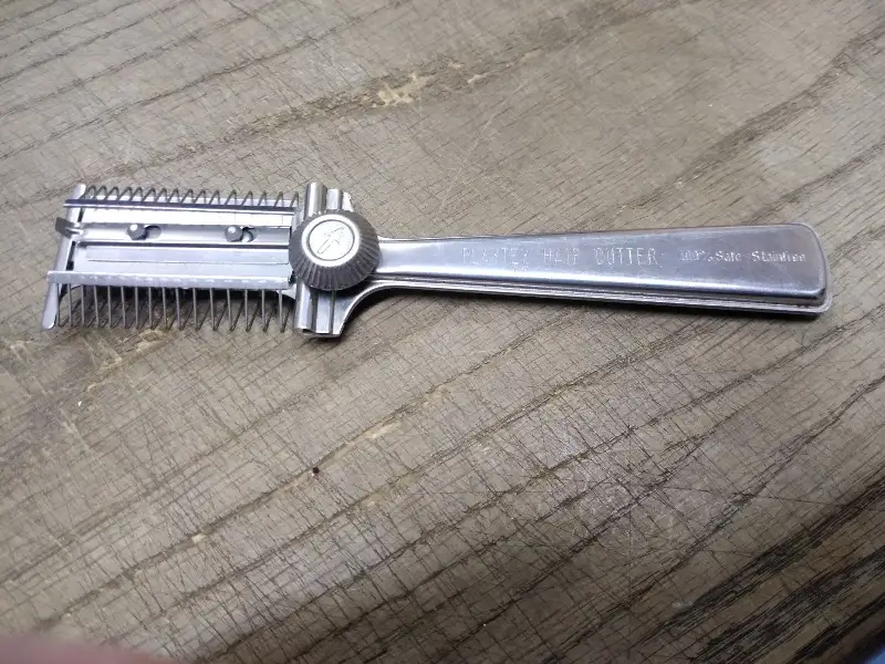 Vtg Playtex Hair Cutter Adjustable Home Barber Tool 100% Stainless Steel