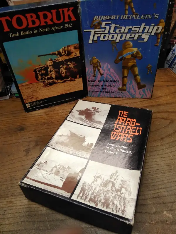 Vtg The Arab Israeli Wars Mideast 1956-73 Tank Battles Avalon Hill Game 1977!