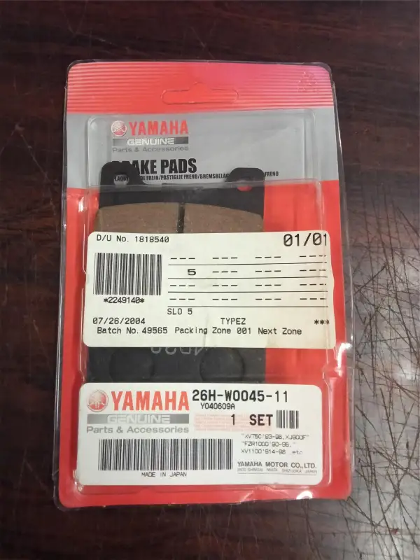 Yamaha Front Brake PadV-MAX 1200 Virago FJ1200 FJ1100 Kit OEM 1983-1992