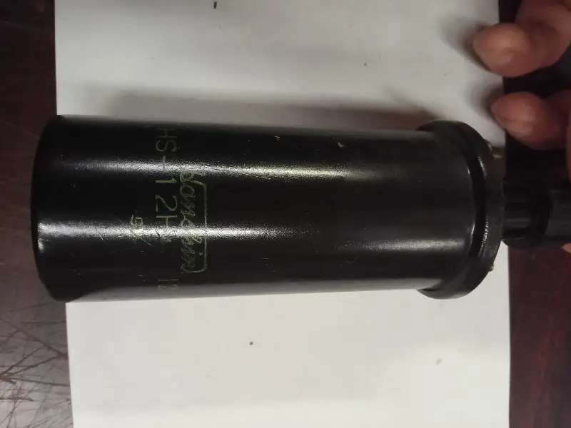 Vtg Yamaha Kawasak Ignition Coil Japan Hanshin HS-12H 12V Motorcycle Single Post