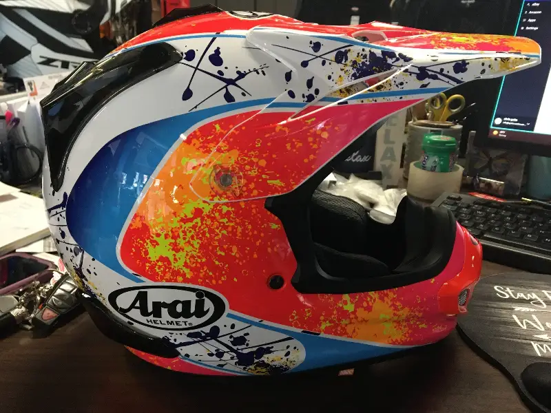 ARAI VX-PRO4 HELMET OFF ROAD FULL FACE HELMET MEDIUM