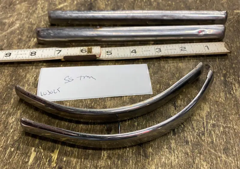 Vtg Stainless steel Moulding Trim Auto Truck 1950’s Ford Unknown