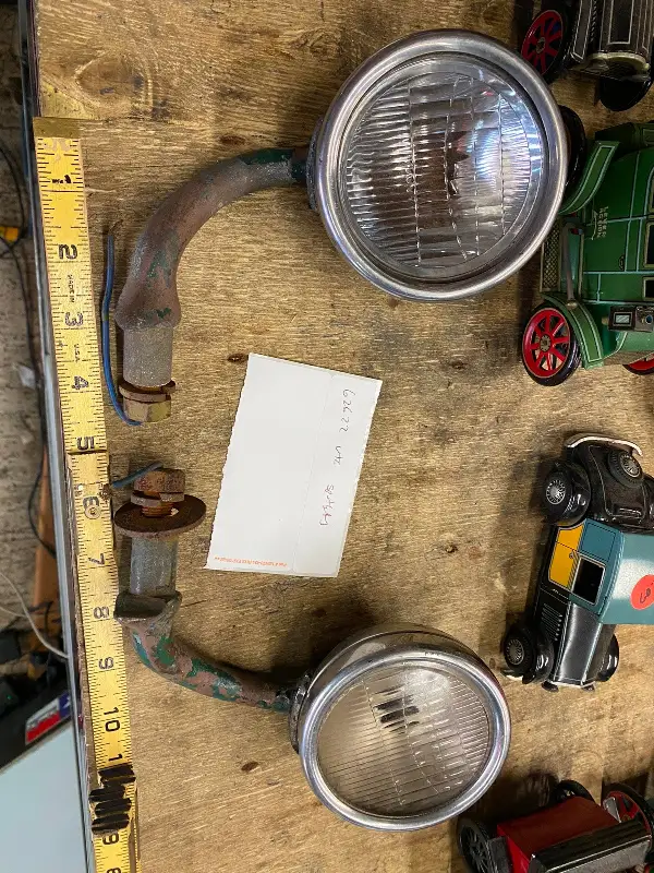 Vtg Running Cowl Lights Auto Truck ford 1930-1931 Deluxe Car Model A Hot Rod OEM
