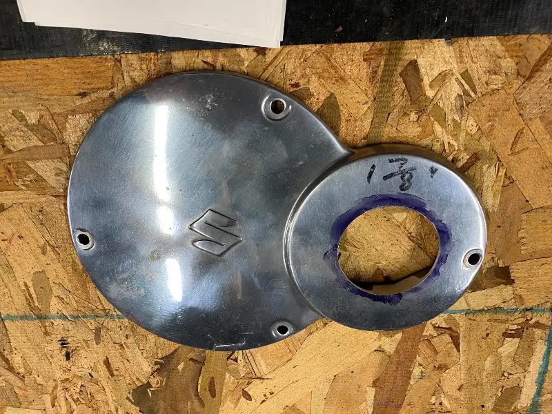 Vtg Suzuki Engine motor Side Cover Alternator Carb TS TC GT T 250 500 125