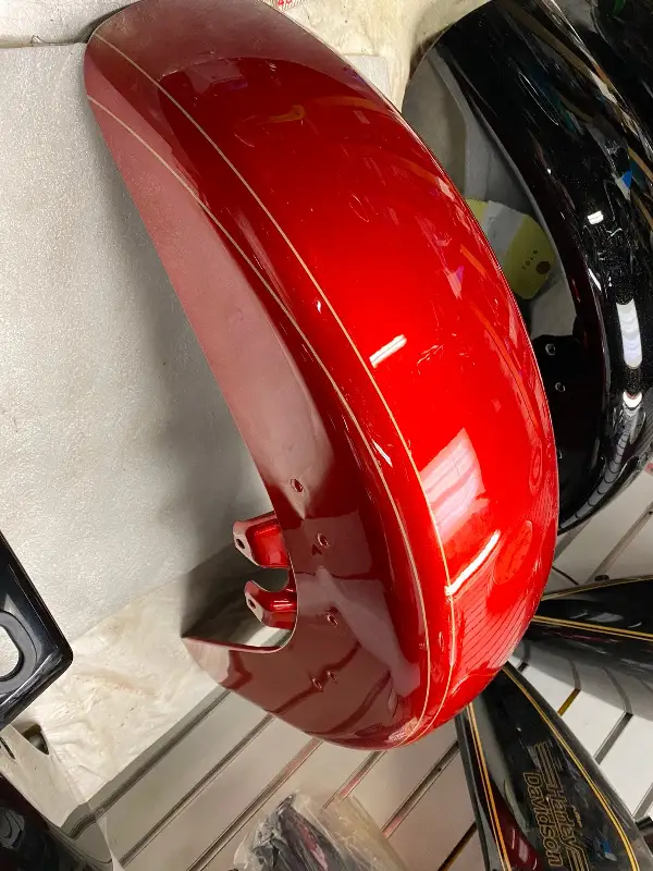 Wicked Red Front Fender Harley 2018 Street Road Glide Special FLHRXS FLTRXS oRAN