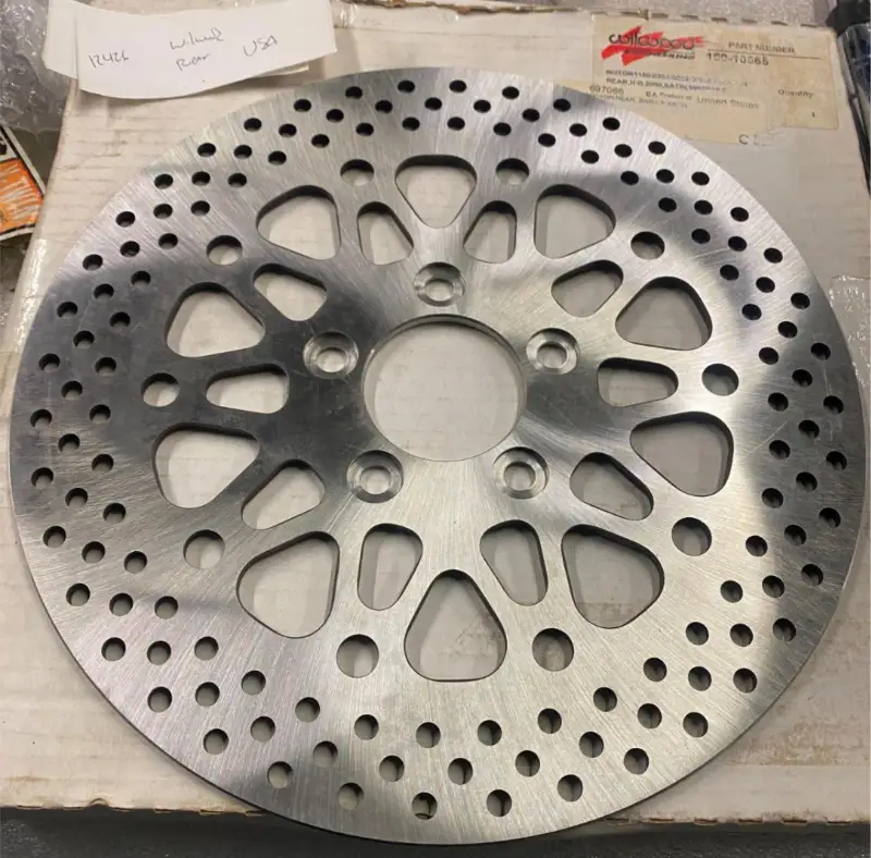 Wilwood rear brake rotor Harley Softail Touring Dyna Sportster 2000^ SS USA!