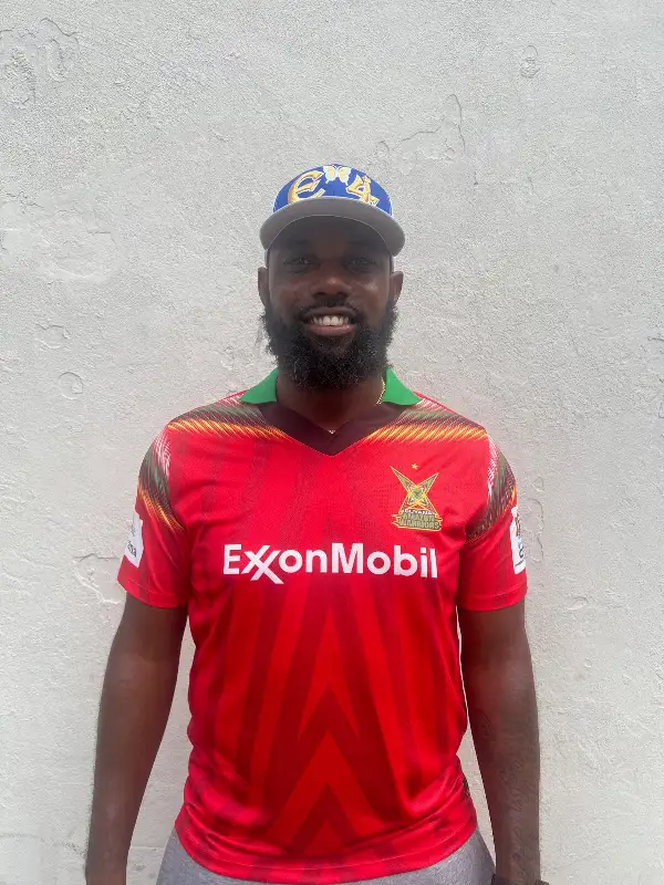 OFFICIAL 2024 GUYANA AMAZON WARRIORS CPL MENS JERSEY – SHORT SLEEVE