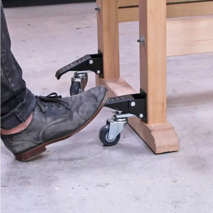 Infinity Tools Retractable Workbench Casters, Set of 4