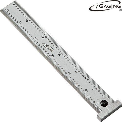 6" HOOKED RULER 4R IGAGING