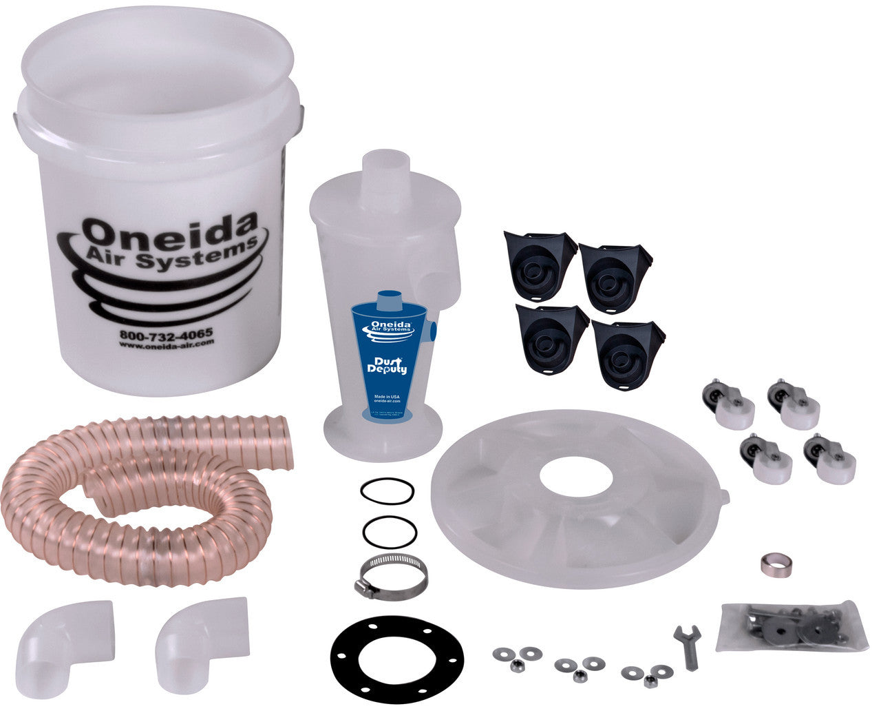 ONEIDA DUST DEPUTY DELUXE CYCLONE W/CAST