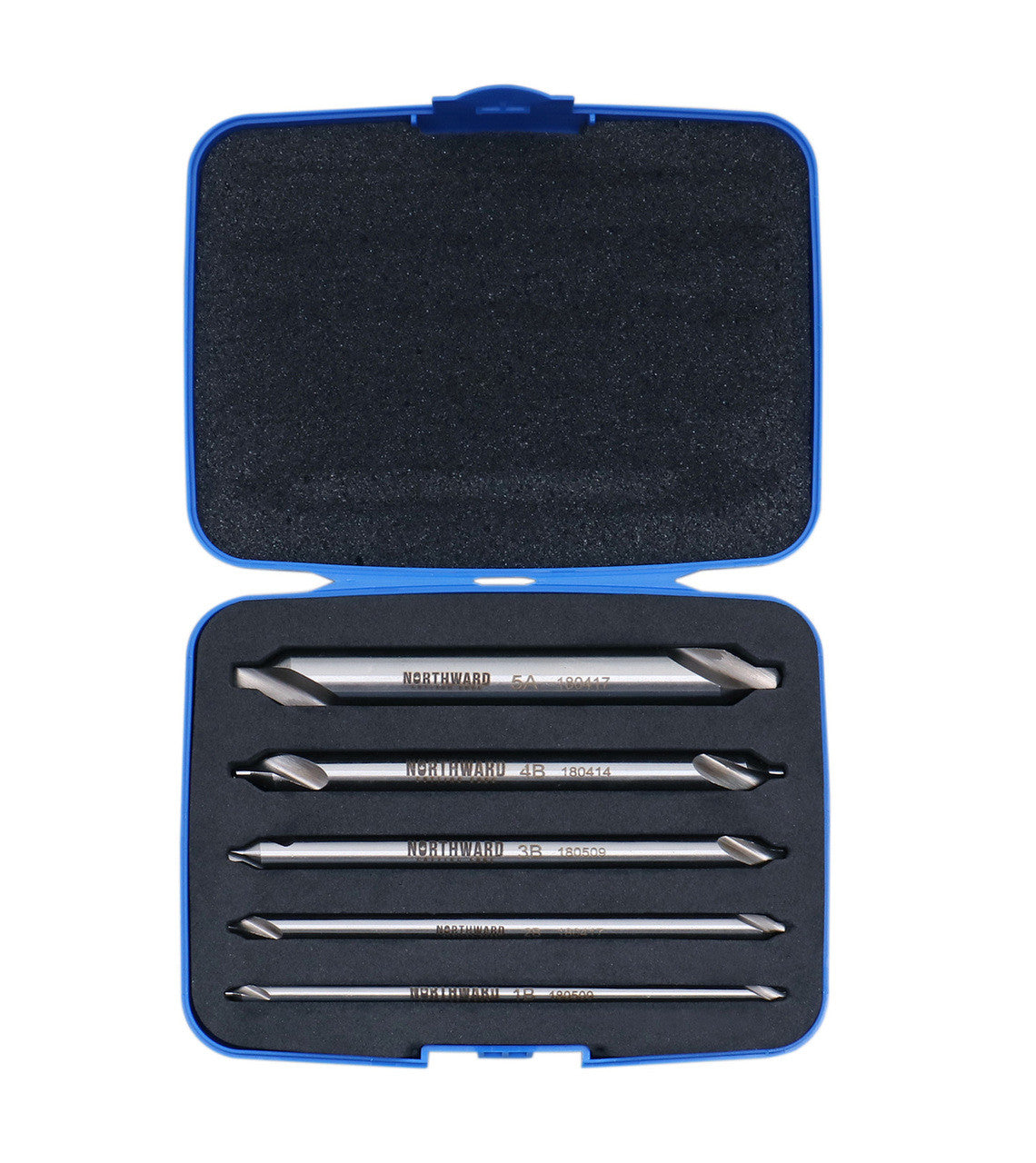 5PC H.S.S M2 LONG CENTER DRILL SET