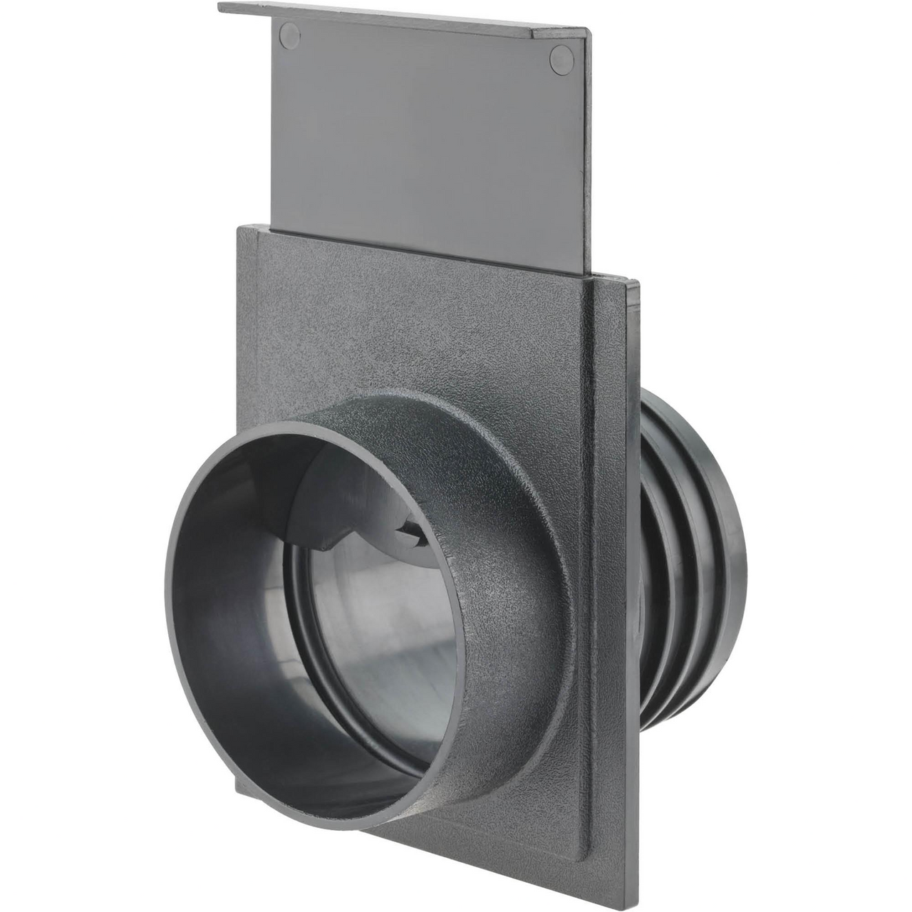 4" ID X 4" BLAST GATE, LEFT HAND THREAD