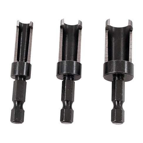 PLUG CUTTER 3PC SET MILESCRAFT