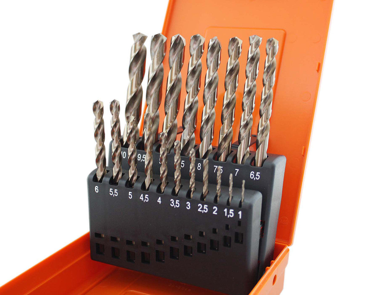 19PC M35 H.S.S + 5% COBALT TWIST DRILL