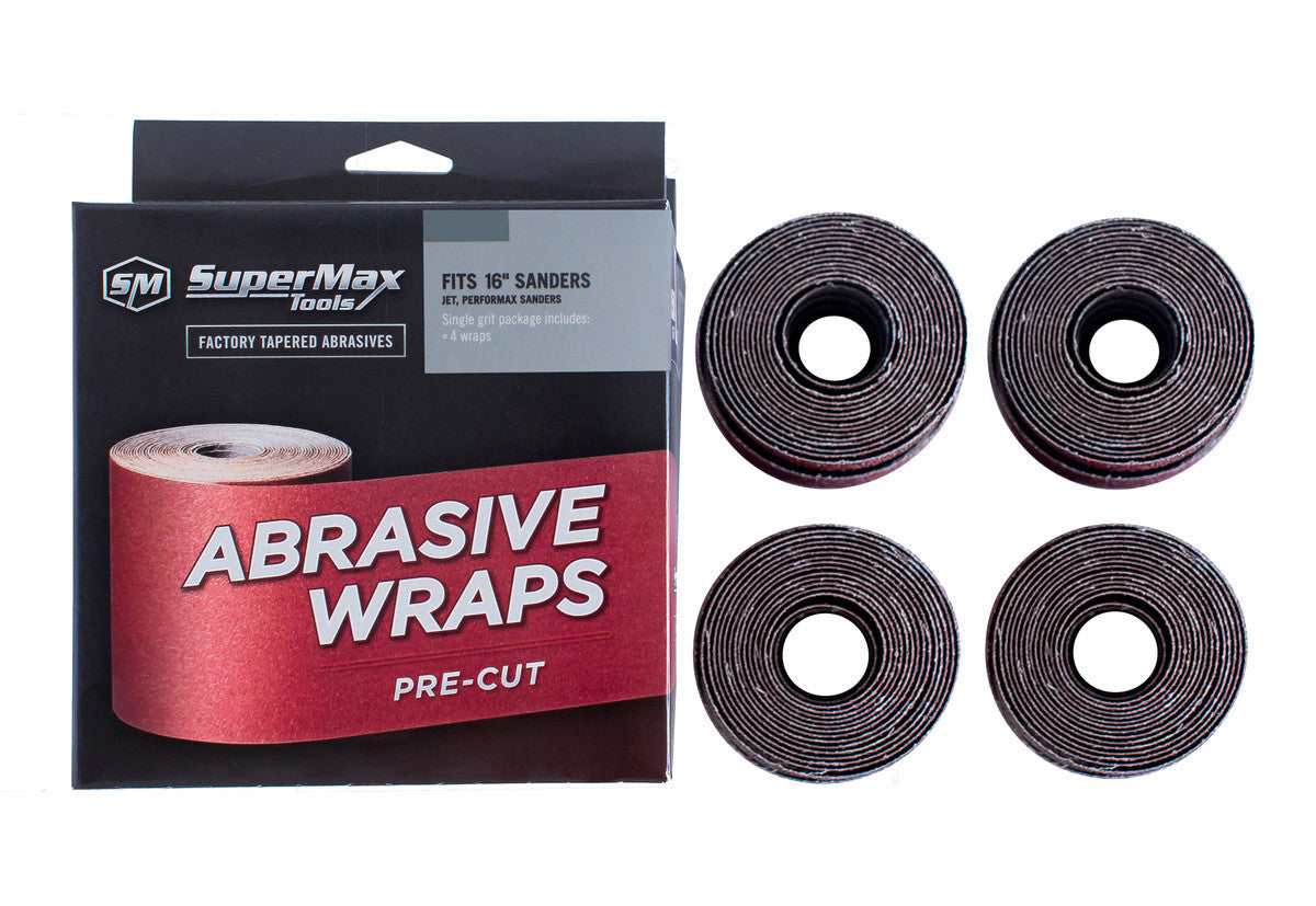 4 ROLLS 100 GRIT FOR SUPMX71632 SUPERMAX