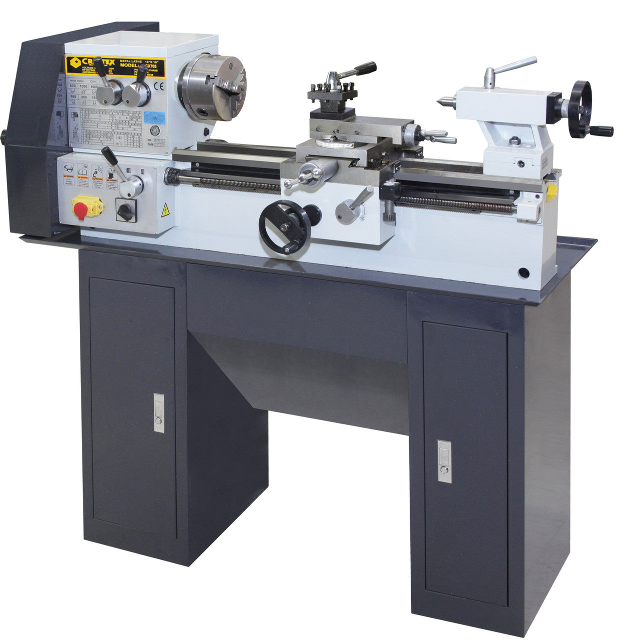 10" X 18" METALWORKING LATHE WITH STAND