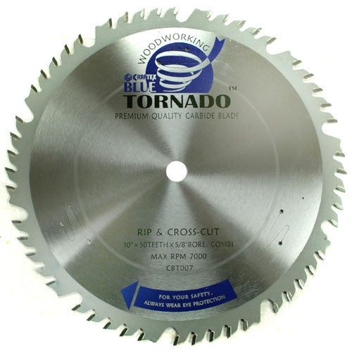 SAW BLADE 10"X50T COMBI 5/8"CRAFTEXB/TOR