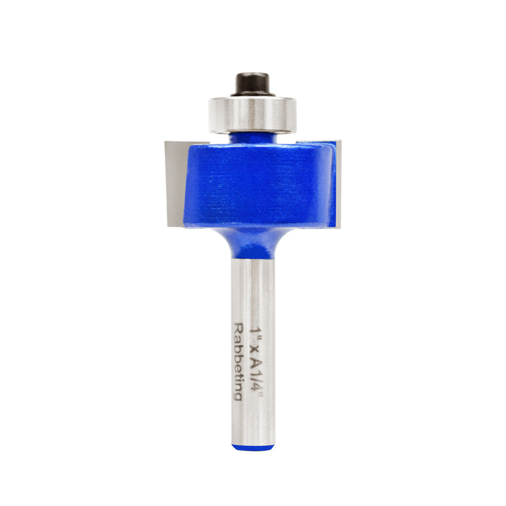 1/2" RABBETING ROUTER BIT 1/4" SHANK