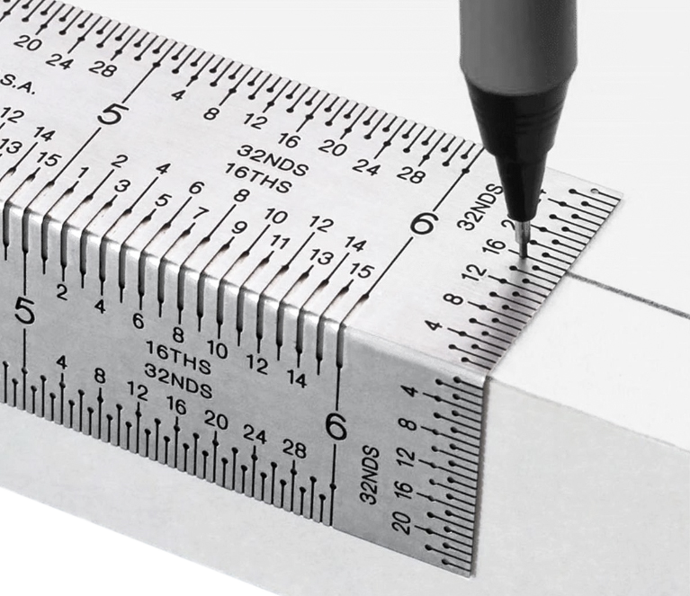 7" PRECISION MARKING ANGLE RULER SET