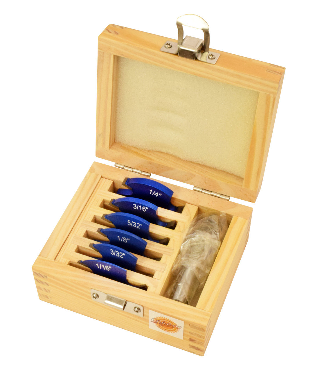 7PC SLOT CUTTER BIT ROUTER BIT SET 1/2"