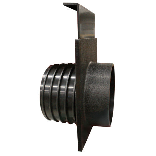 4" BLAST GATE THREADED END FOR DUST COLL