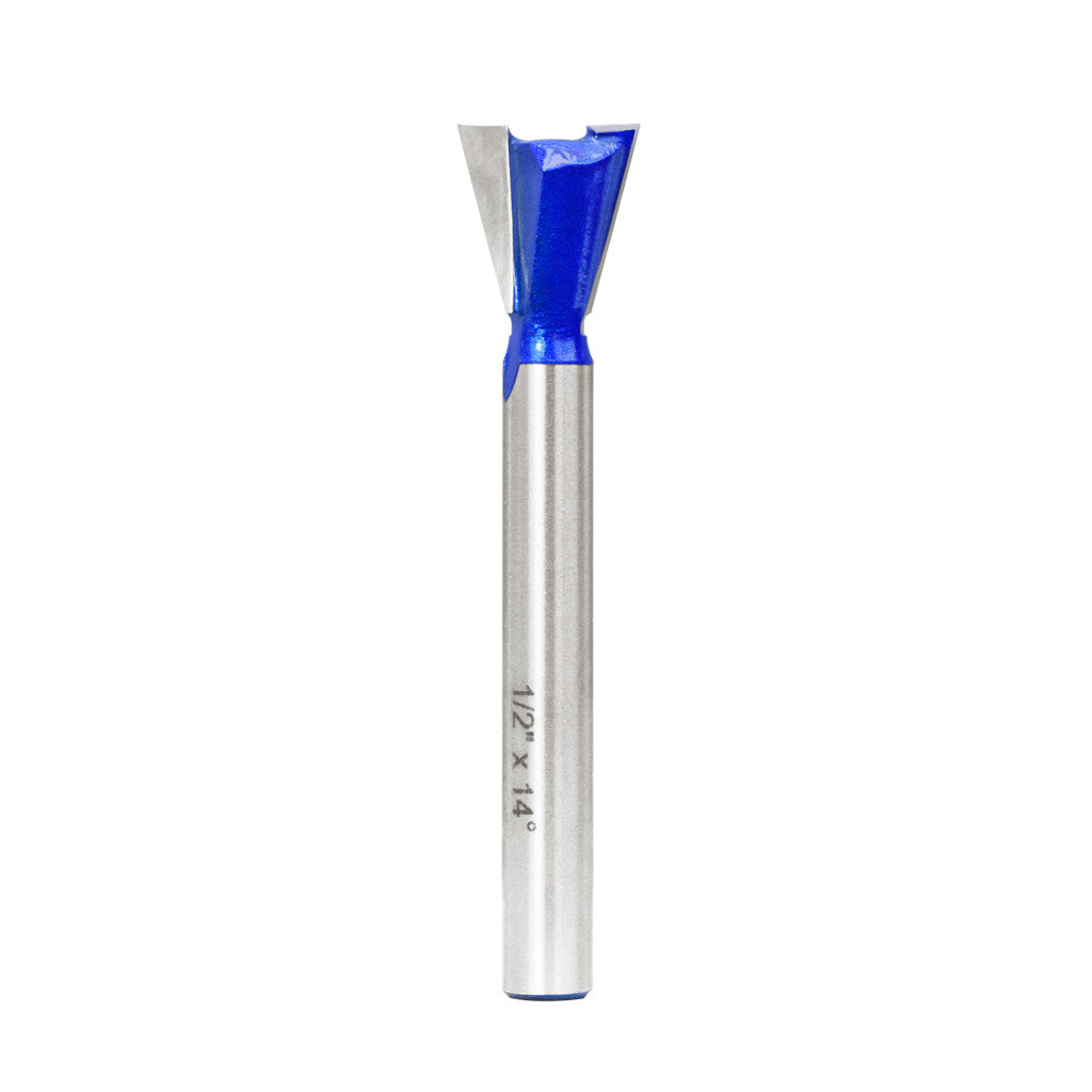 1/2" 14° DOVETAIL ROUTER BIT 1/4" SHANK