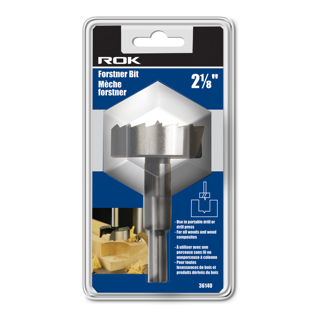 FORSTNER BIT 2-1/8 INCH