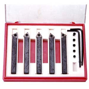 TURNING TOOL INSERT TYPE 1/4" 5PC SET