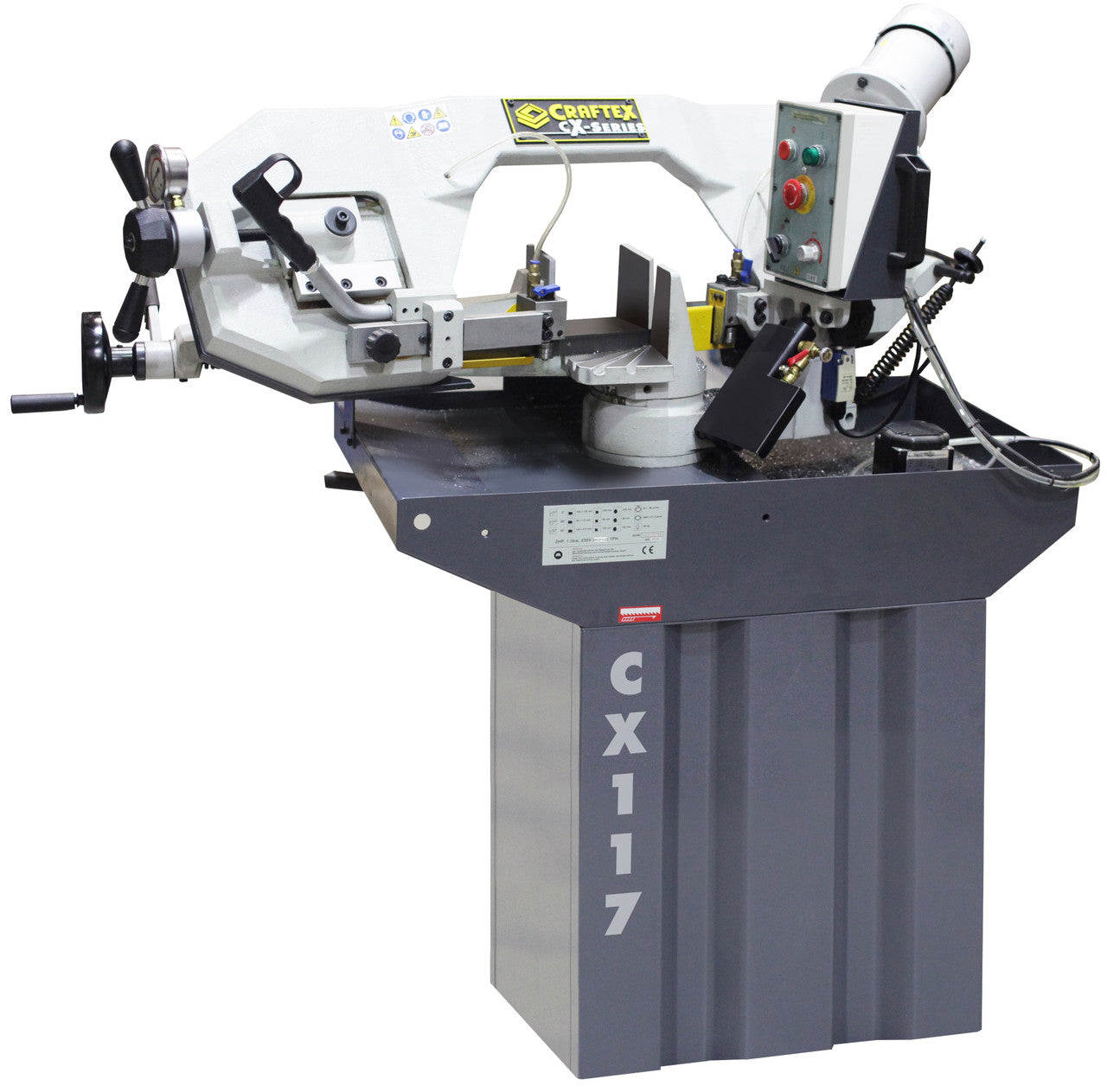 9.5" X 7" METAL BANDSAW 2HP