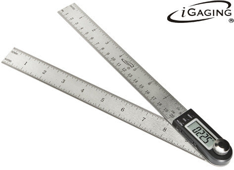 10" DIGITAL RULE & PROTRACTOR IGAGING