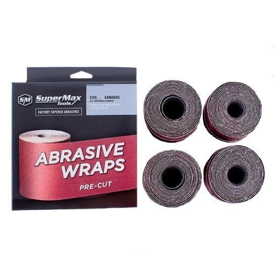 4 ROLLS 180 GRIT FOR SUPMX71632 SUPERMAX