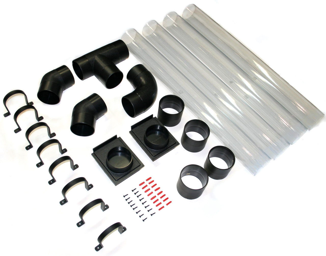 4" DUST COLLECTION KIT CLEAR PIPE