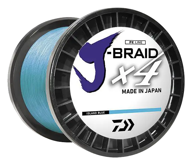 J-BRAID x4 BRAIDED LINE – ISLAND BLUE
